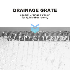 HQ4US 4LEGS drainage grate promotes quick absorbency and minimizes odors