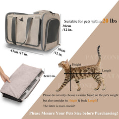 H.S.C PET PRODUCE under-seat cabin carrier enables hassle-free flights