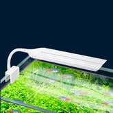 HSIFMATE LED aquarium light clip-on design for quick, secure tank setup.
