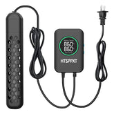 HTSPPXT Aquarium Heater front view shows a compact, space-saving installation.