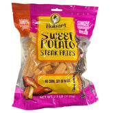 Hubert Pet Gourmet vegan sweet potato steak fries pack promotes a natural single-ingredient snack option