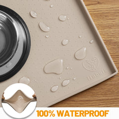 Hubulk silicone mat is dishwasher-safe for easy cleaning after meals.