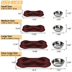 Hubulk stainless-steel bowls shown as dishwasher-safe and easy to clean.