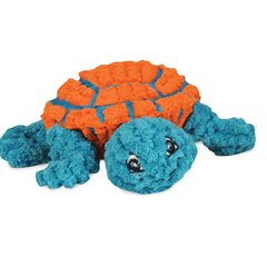 HuggleHounds Huggle-Fusion Dude Turtle front view supports interactive play and durable fun.