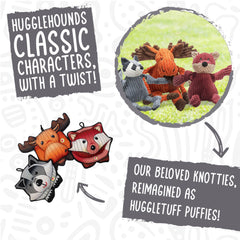 HuggleHounds Puffies squeaker interior sparks playful engagement