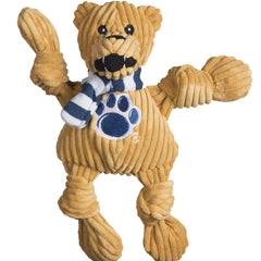 HuggleHounds Knottie plush dog toy Nittany Lion small, ideal for cuddling and playful adventures.