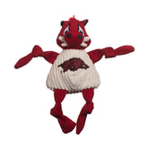 HuggleHounds Knottie Tusk Razorback plush toy for interactive play