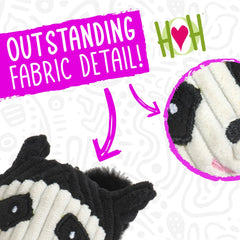 HuggleHounds Wee Huggles plush ball toy in a variety pack for dogs