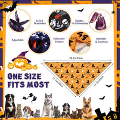 Huhumy ghost-pattern bandanas for cute seasonal grooming looks
