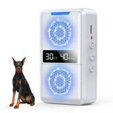 HUHUWOW Ultrasonic Bark Deterrent front view for humane dog training and quieter rooms.