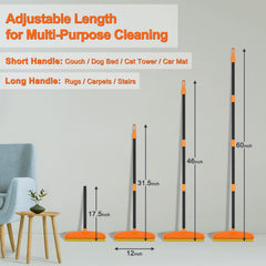 HUICOCY 3-in-1 lint remover for quick fabric refresh on rugs and couches