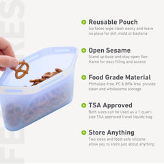 humangear GoPouch small smooth interior for quick cleaning