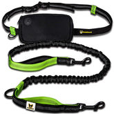 Hundefreund hands-free leash clip helps safe control for small dogs during strolls