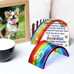 Huray Rayho fused glass rainbow bridge reflects light with colorful charm on sunny windows