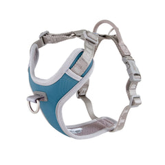 Hurtta Venture No-Pull Harness Bilberry front view showing control and comfort for daily walks