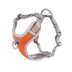 Hurtta Venture No-Pull Harness front view shows secure fit for daily walks