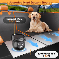 HUUKE scratchproof one-piece construction guards your car interior from claws.