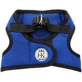 Huxley & Kent Hudson blue step-in mesh harness for secure daily walks.