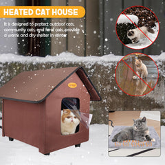 hxpln insulated shelter with slanted roof improves rain run-off