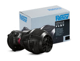 Hydor Koralia Evolution pump front view with compact design for reef tanks.