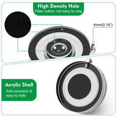 Hygger air stones aquarium double aeration ring delivers dense, quiet bubbles.
