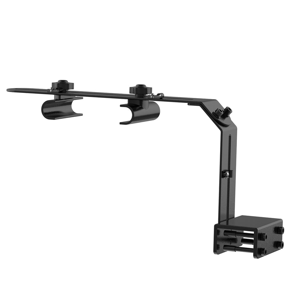 Hygger aquarium light riser overview showing universal fit and height lift
