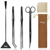 Hygger curved scissors deliver precise trimming for healthy aquatic plants.