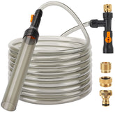 hygger bucket-free water change kit faucet connector enables mess-free maintenance