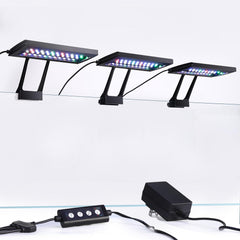 Hygger clip-on aquarium light bracket enables quick, secure mounting on small to medium tanks.