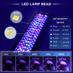 Hygger Clip-On Moonlight LED offers gentle blue night glow for nocturnal viewing