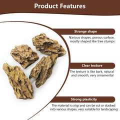 Hygger CO2 Dragon Stone porous surface improves water quality through absorption