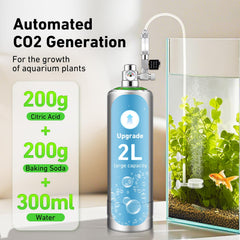 Hygger CO2 regulator closeup highlighting precise control for dosing.