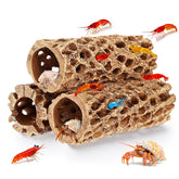 Hygger CO2 resin cholla wood aquarium decor detail enhances realism in tanks.