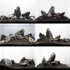 Hygger CO2 Seiryu rock driftwood pairing enhances natural underwater scenes.