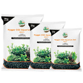 Hygger CO2 Shrimp Substrate bottom layer supports stable aquascape and plant rooting.
