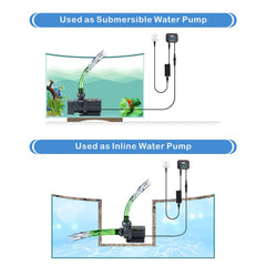 Hygger external controller enabling up to 71 speed settings for tailored flow and pauses