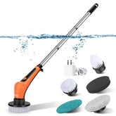Hygger IPX8 aquarium cleaner with 6 replaceable heads for versatile tank cleaning.