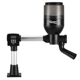 Hygger LCD Control Pond Feeder front view for reliable outdoor feeding.