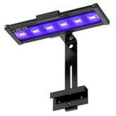 hygger LED saltwater light front view showing compact reef fixture for nano tanks