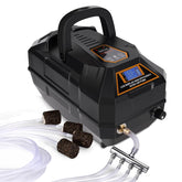 hygger rechargeable aquarium air pump exterior demonstrates durable housing for reliable aeration.