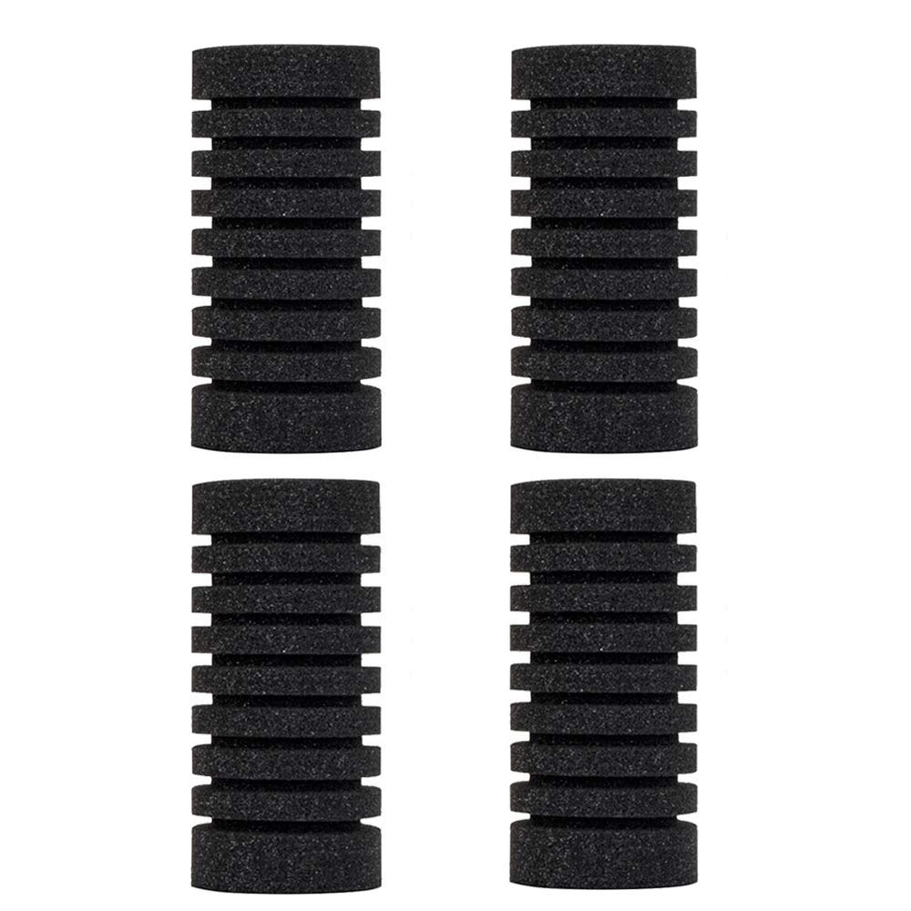 hygger replacement sponges for aquarium double-filter pack ready to install for reliable filtration