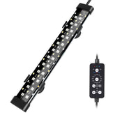 Hygger submersible LED aquarium light full-spectrum illuminance enhances tank colors