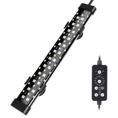 Hygger submersible LED aquarium light full-spectrum illuminance enhances tank colors