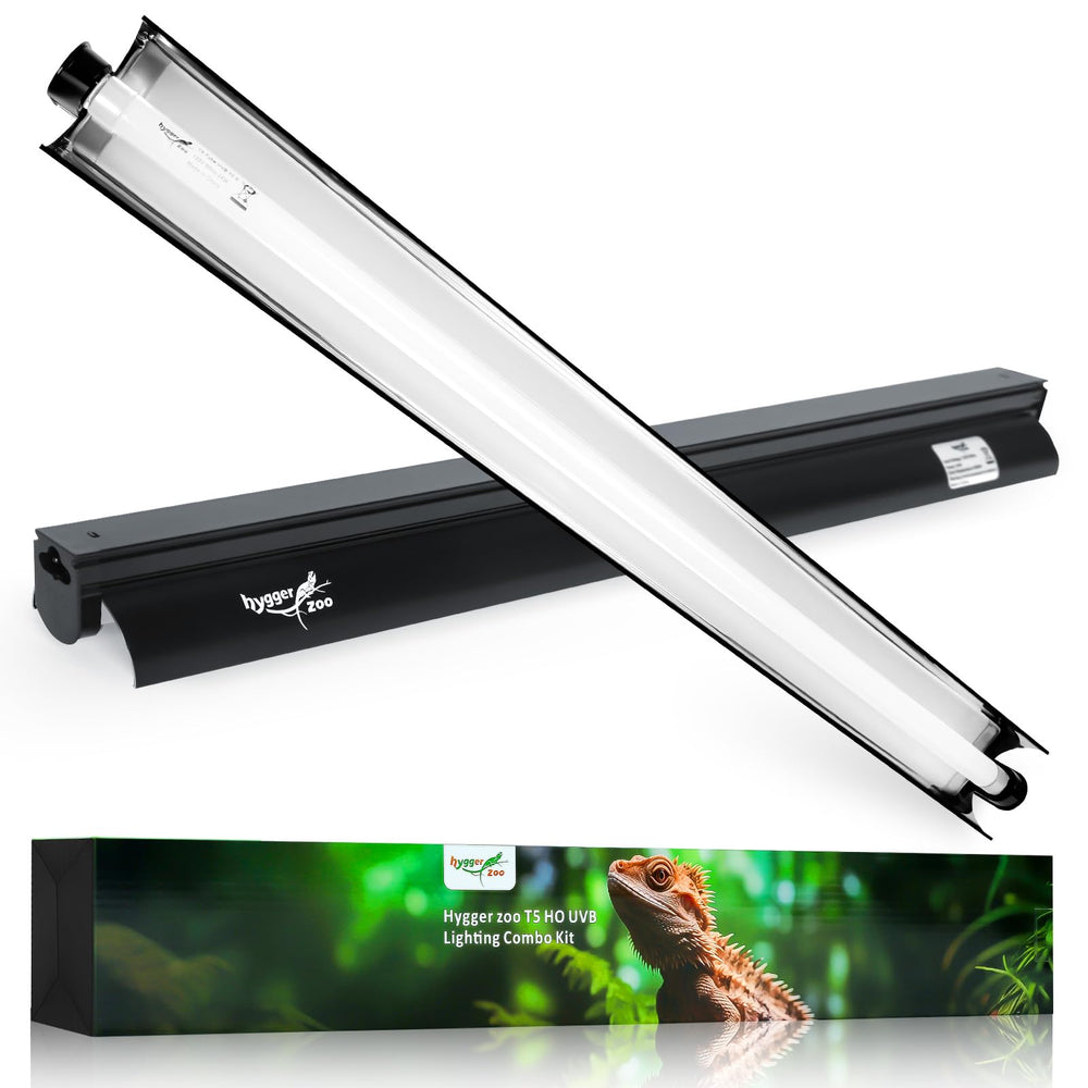 Hygger Zoo T5 terrarium kit image ready for compact vivarium lighting efficiency.