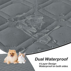 hyha protector de sofá impermeable para muebles que evita manchas
