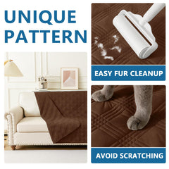 hyha soft microfiber dog blanket closeup shows plush, comfortable texture