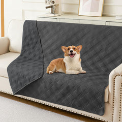 hyha waterproof-dog-blanket-52x82 protects sofas from spills.