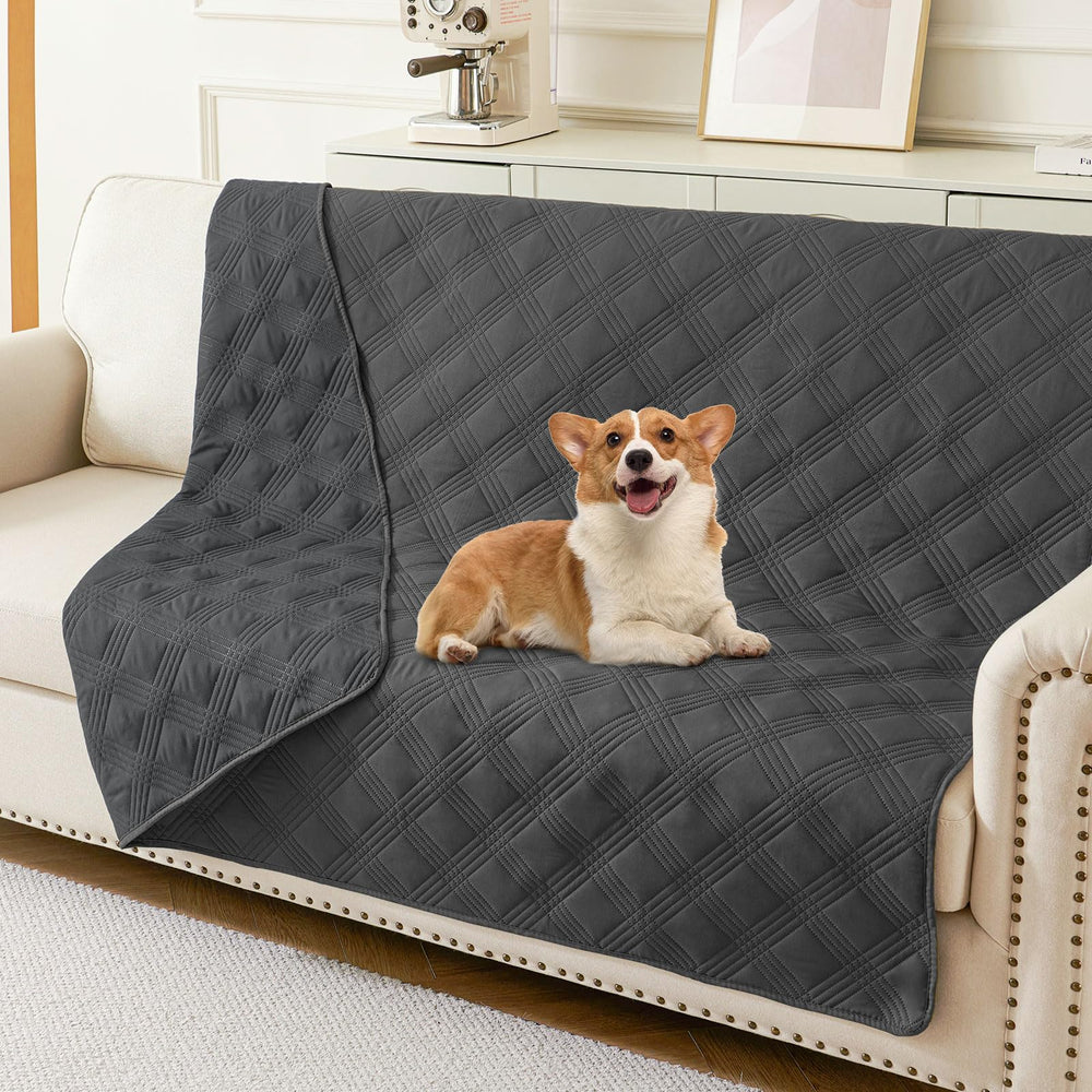 hyha waterproof dog blanket folded for compact storage and protection