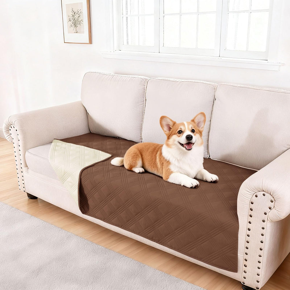 hyha waterproof dog blanket with TPU coating protecting furniture from spills