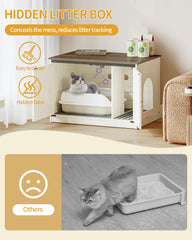 Hzuaneri cat house private space highlights dog-proof, calm retreat for felines.